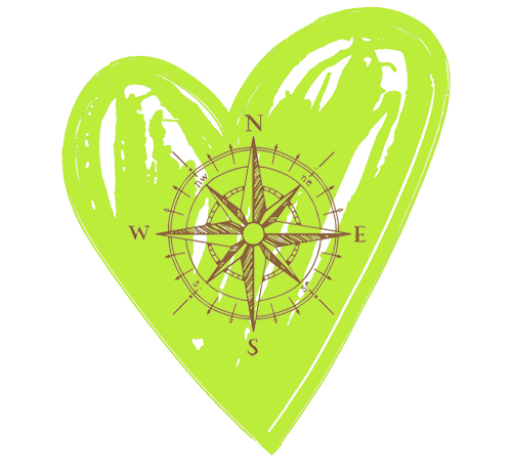 Kompass Herz Logo cropped